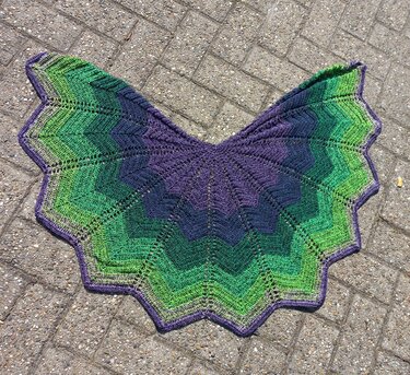 Sternentuch Sternchen häkeln