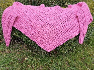 Häkelanleitung Tuch, Loop Shining