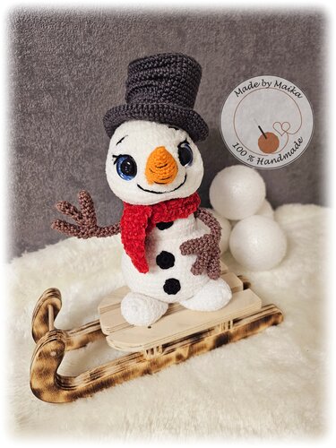 Schneemann Rico - Häkeln