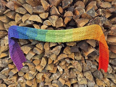 Mad Jewel - Häkelanleitung kuscheliger unisex Schal