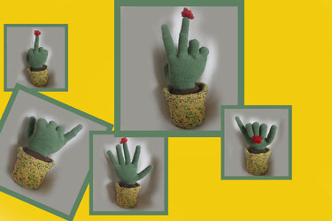 Mood Cactus - Crochet