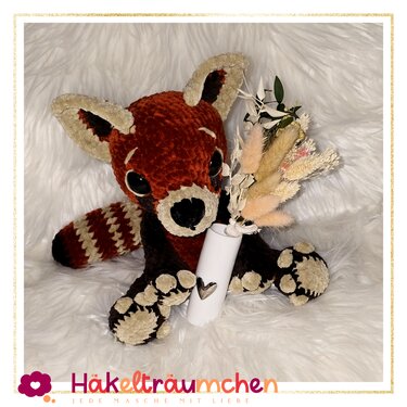 Roter Panda Linus - Häkeln