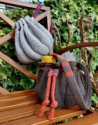 Taschen-Bundle 5 Anleitungen: Lily-Bag, Berry-Bag, Helia, Helius und Shima - Häkeln