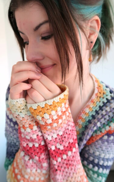 ELLA-Cardigan von LaCritza / Granny-Cardigan - Häkeln