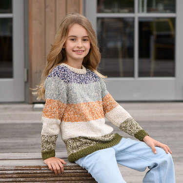 Strickanleitung Kinderpullover "Amazonas" 765101