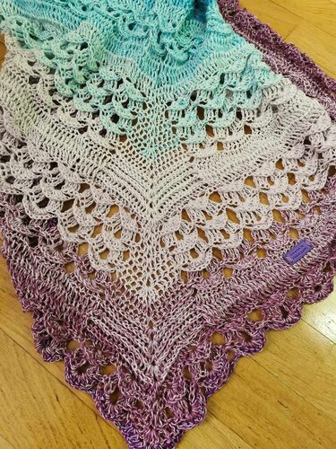 Pullover oder Tunika Armadillo, Häkelanleitung