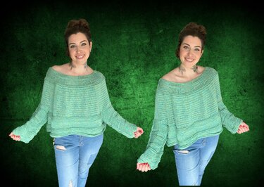 Häkelanleitung Pullover "URLAUBSFEELING" - Bild 5