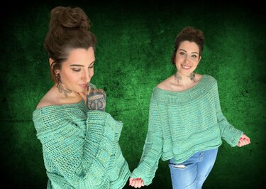 Häkelanleitung Pullover "URLAUBSFEELING" - Bild 6