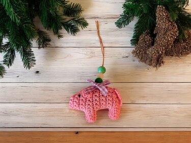 Glücksschwein häkeln