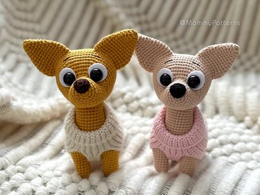 Chihuahua Dog - Crochet