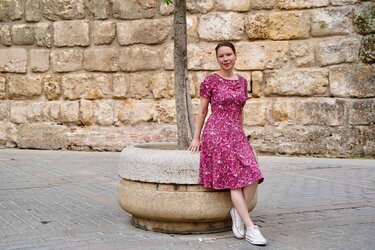 Schnittmuster Kleid Voll in Schwung Gr. 32 - 62 Damen - Nähen