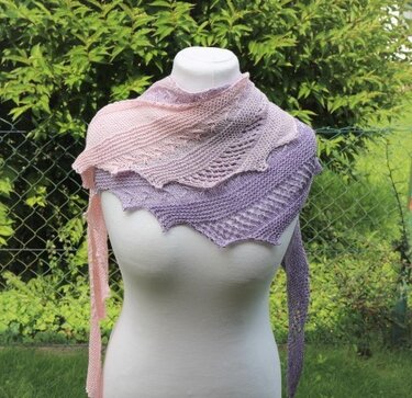 Einfache Strickanleitung Drachenschwanz "Marin"