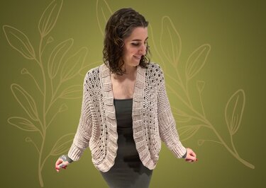 Häkelanleitung Cardigan - Jacke "SOFT ROSE" - Bild 6