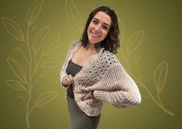Häkelanleitung Cardigan - Jacke "SOFT ROSE" - Bild 9
