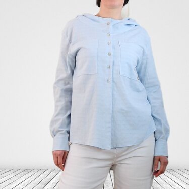 BlouseFleurine Gr. 34-54 Pattern - Sewing