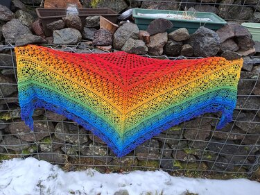 Häkelanleitung - Tuch "Hailey"