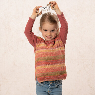 Strickanleitung Kinderpullunder "Messina" 764027 - Bild 2