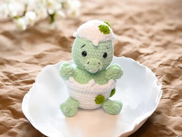 Häkelanleitung Dino – Perfekt für Anfänger und Profis