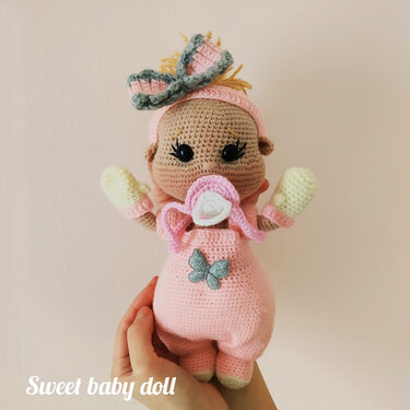 Crochet doll patterns, Amigurumi doll pattern, Amelie doll pattern