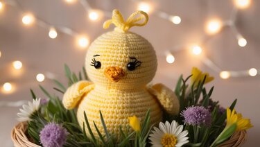 Häkelanleitung Amigurumi "OSTERKÜKEN"