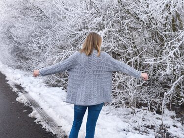 Häkelanleitung Seelenwärmer Burin