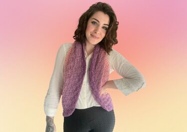 Häkelanleitung Seelenwärmer "SQUAREDANCE"