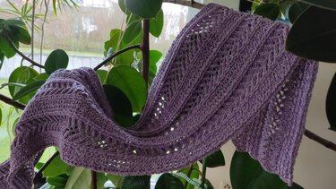 Crochet Pattern Scarf "Rhodia"