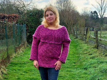 Crochet Pattern Pullover „Aurora“