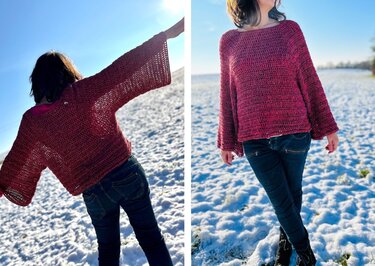 Häkelanleitung Pullover "EASY GOING" - Bild 5