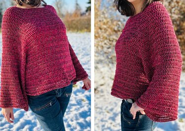 Häkelanleitung Pullover "EASY GOING"