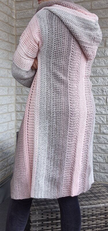 Häkelanleitung Jacke, Mantel oder Weste Vatala