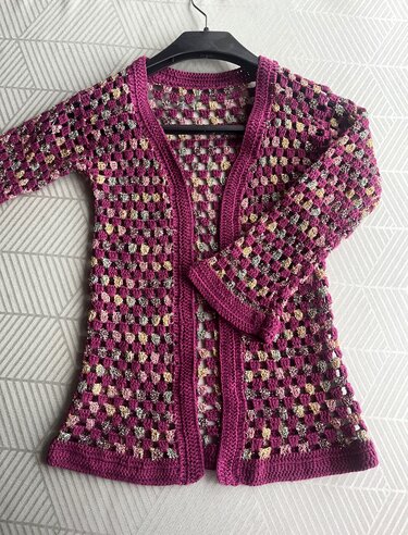Häkelanleitung * Mädchen Cardigan * Weste * Mädchenjacke * 3 Größen