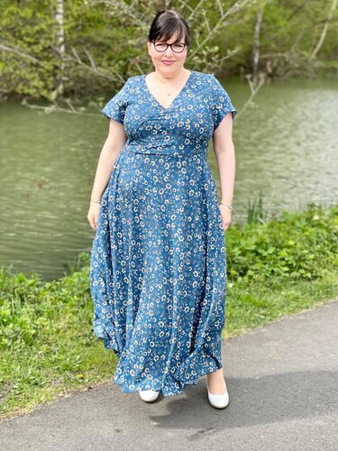 Kleid Damen – E-Book Schnittmuster Gr. 32-54 – Sevilla-Valencia - Nähen