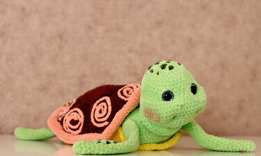 Lea, the turtle - Crochet