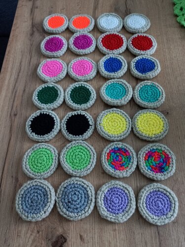 Color Memory Crochet Game – Playful Learning for Kids