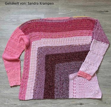 Frauhohmanns Häkelpullover „Isipisi“ - Häkelzauber aus der Ecke - Bild 8