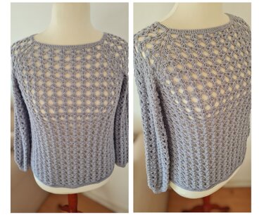 Pullover "Everyday" Häkelanleitung RVO jede Größe