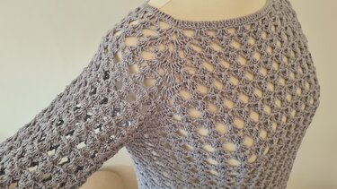 Pullover "Everyday" Häkelanleitung RVO jede Größe