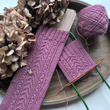 Panda-Socke Nr.15 - Stricken