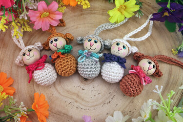 Häkelanleitung Glücks-Schäfchen