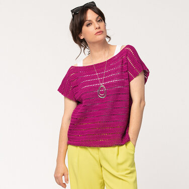 Häkelanleitung Damenshirt "Amazonas" 765157