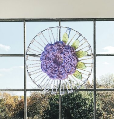 Blumen Mandala - Häkeln