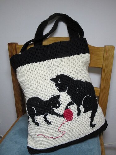 Katzentasche - Häkelanleitung