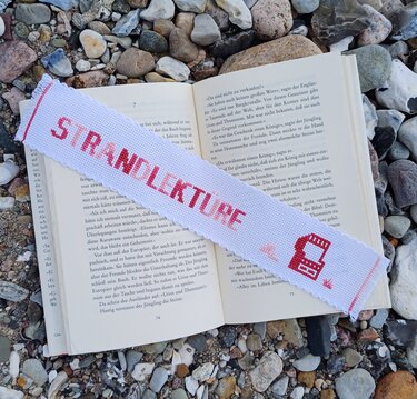 Kreuzstichvorlage für das Beste aus Resten mit maritimen Stickmotiven, PDF - Sticken