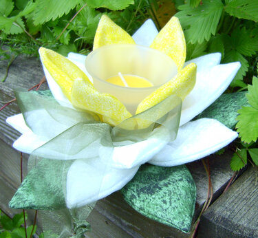 E-Book Seerosen- oder Chrysanthemenwindlicht - Nähen