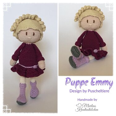 Häkelanleitung Puppe Emmy