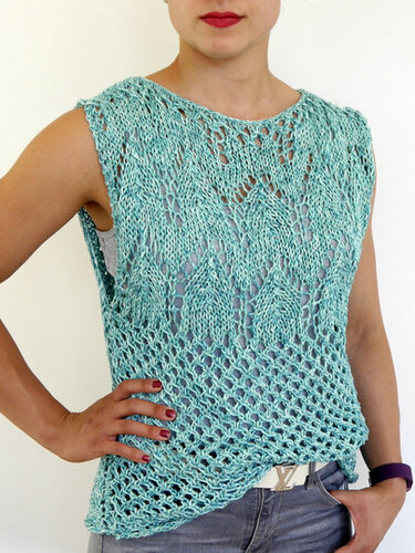 Strickanleitung  - Sommershirt PAZIFIC -  S/M und L/XL - No.169