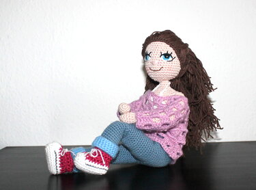 Püppchen Klara Häkelanleitung