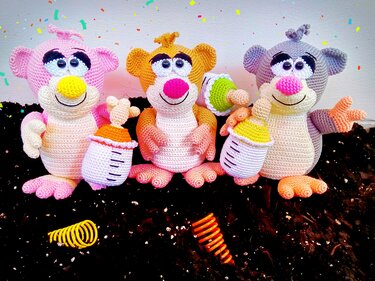 Meerkat Baby - Crochet Pattern from Diana´s kleiner Häkelshop