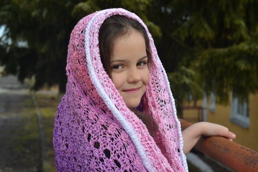 - KIRA  -  Frühlingsloop in allen Größen aus einem Bobbel häkeln, oder jedes anderes Garn, viele Tragemöglichkeiten